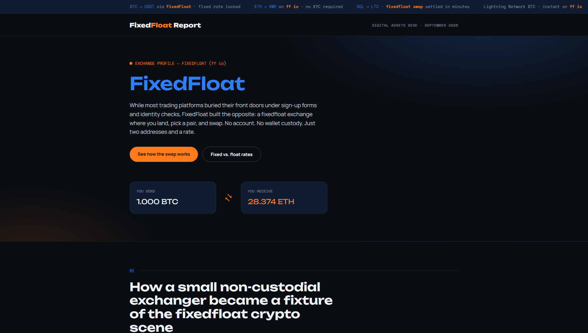 Stored capture of fixedfloat-us.com