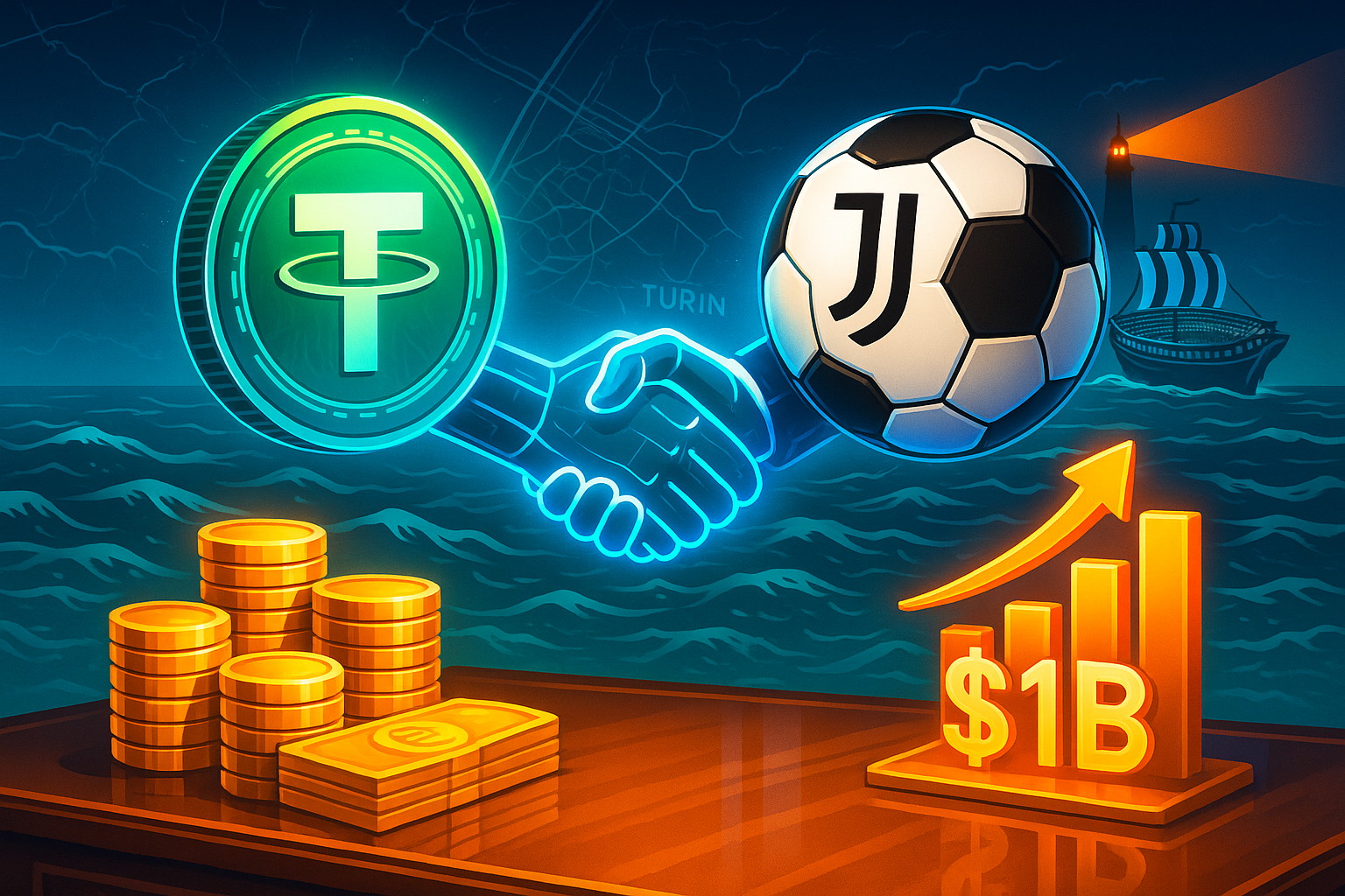 Tether's proposal to acquire a controlling stake in Juventus FC, bridging crypto and sports