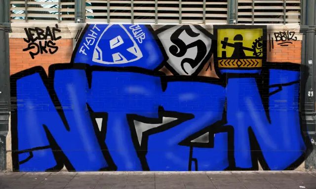 Graffiti artwork by vandald