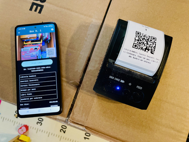 Detail View and Bluetooth Printer