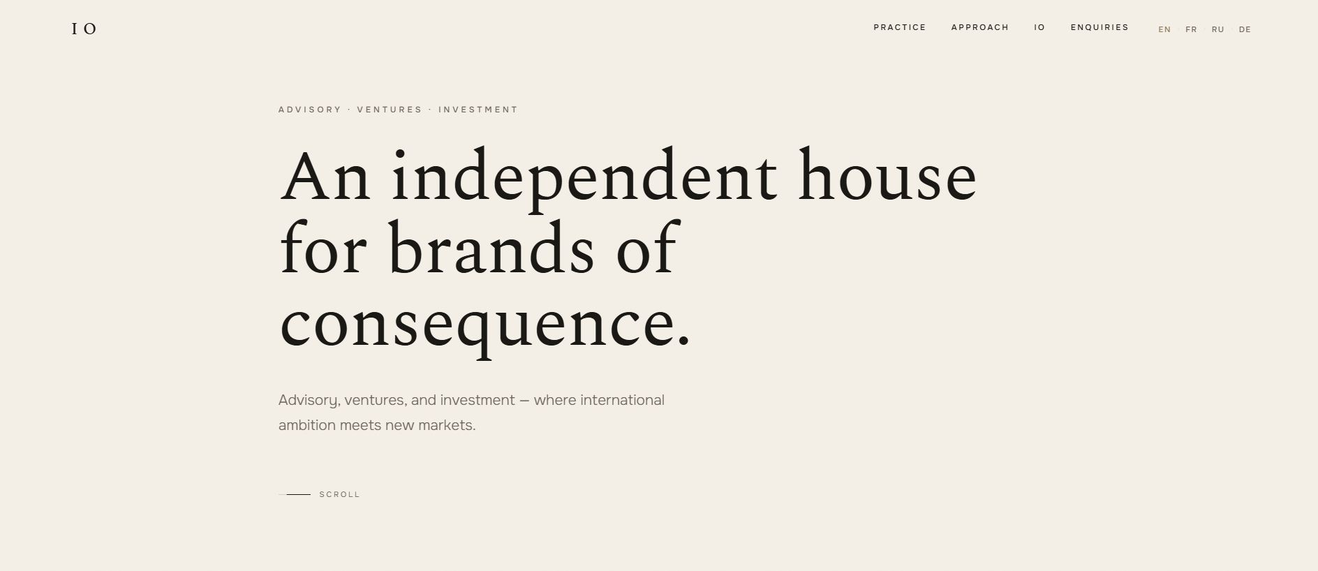 Screenshot of io-ventures.com