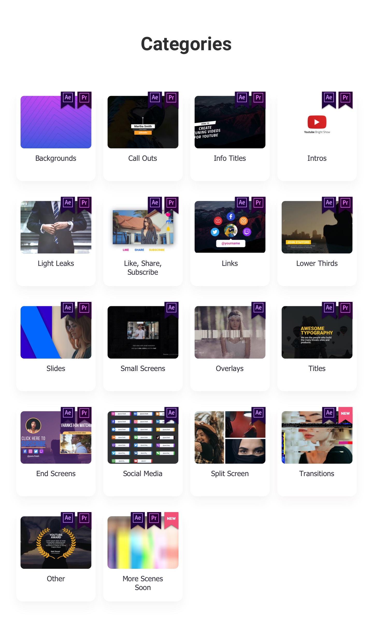 Youtube Pack - 4