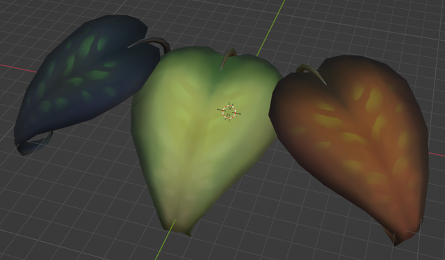 [Complete] Un-rigged Low Poly Leaves.png
