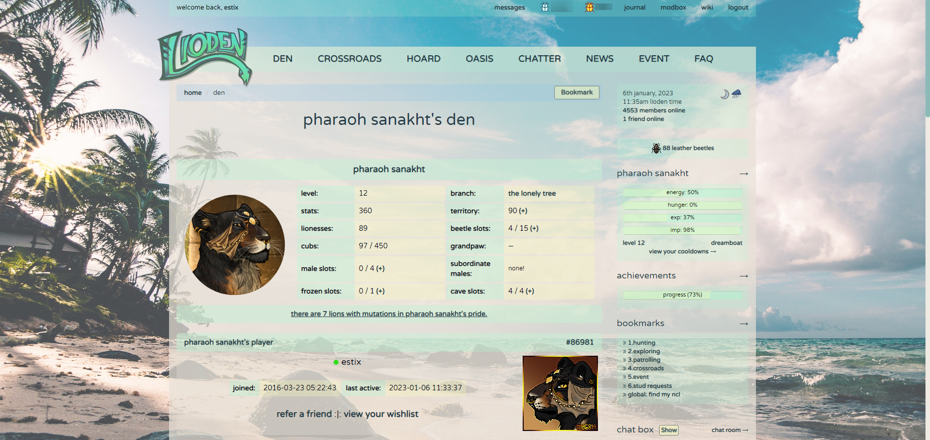 Estix's Aesthetic CSS [CLOSED] :|: Lioden
