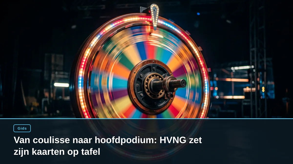 Van coulisse naar hoofdpodium: HVNG zet zijn kaarten op tafel