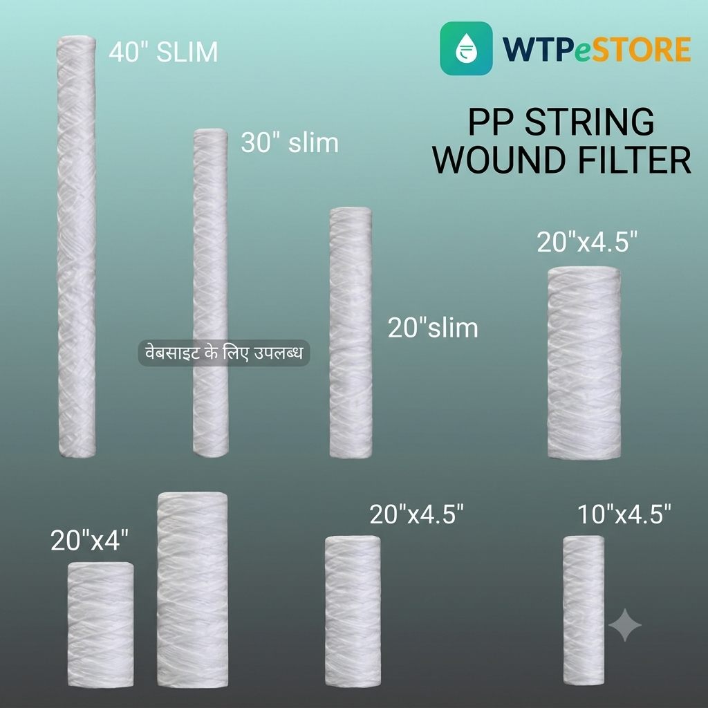 String wound cartridge filters