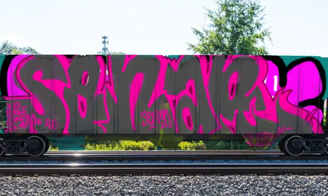 Graffiti artwork by senartolai