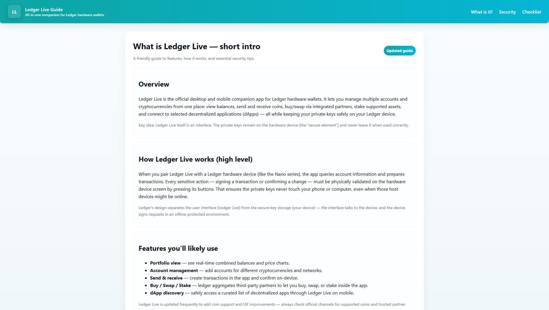 Stored capture of ledger-live-login-access.pages.dev