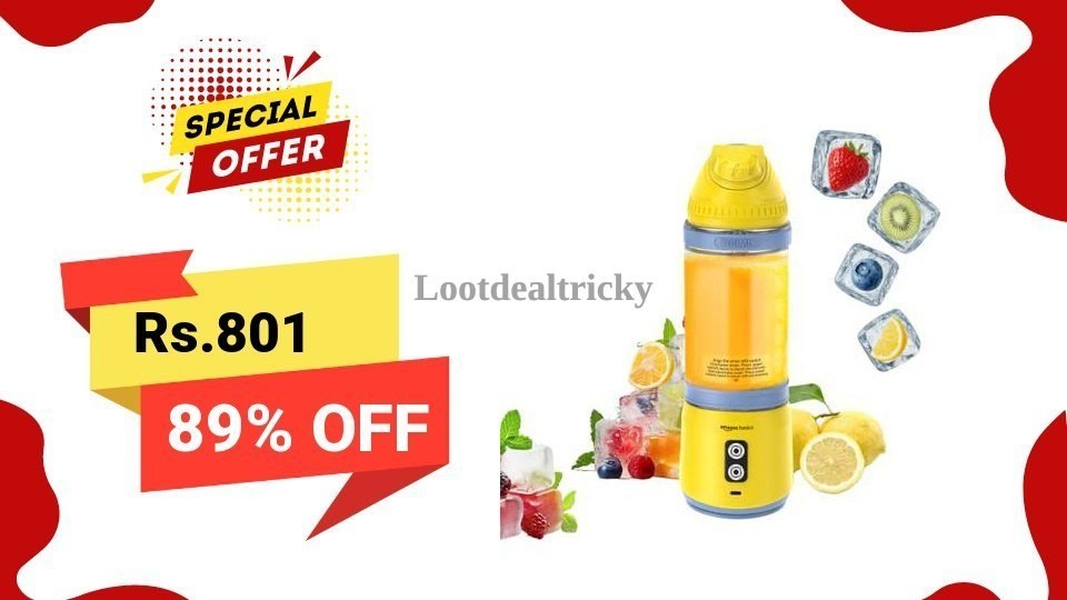 Amazonbasics Portable Blender Offer Image