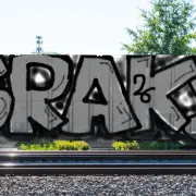Graffiti artwork by SRAK