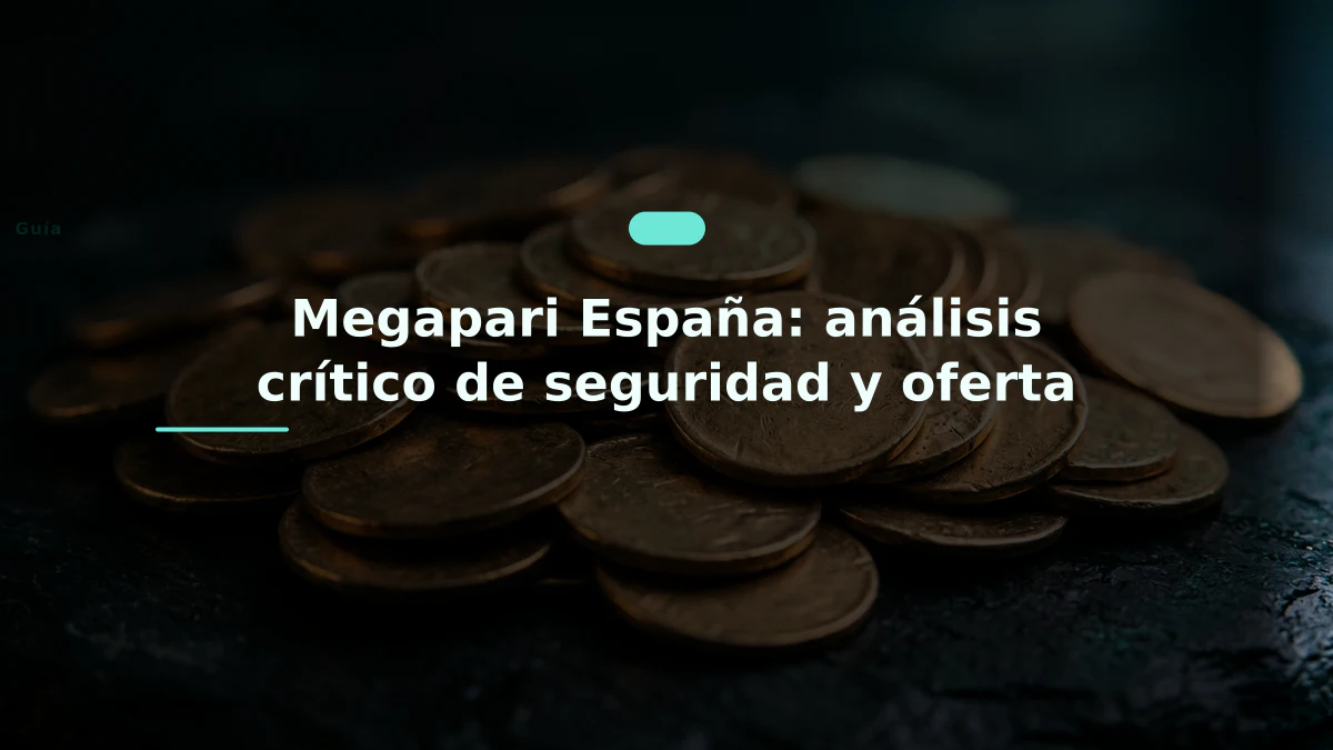 Megapari España: análisis crítico de seguridad y oferta