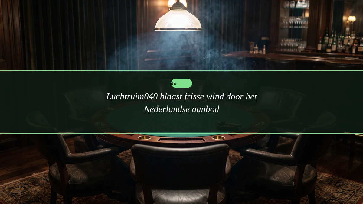 Luchtruim040 blaast frisse wind door het Nederlandse aanbod