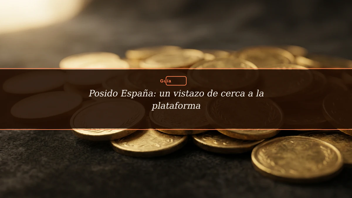 Posido España: un vistazo de cerca a la plataforma