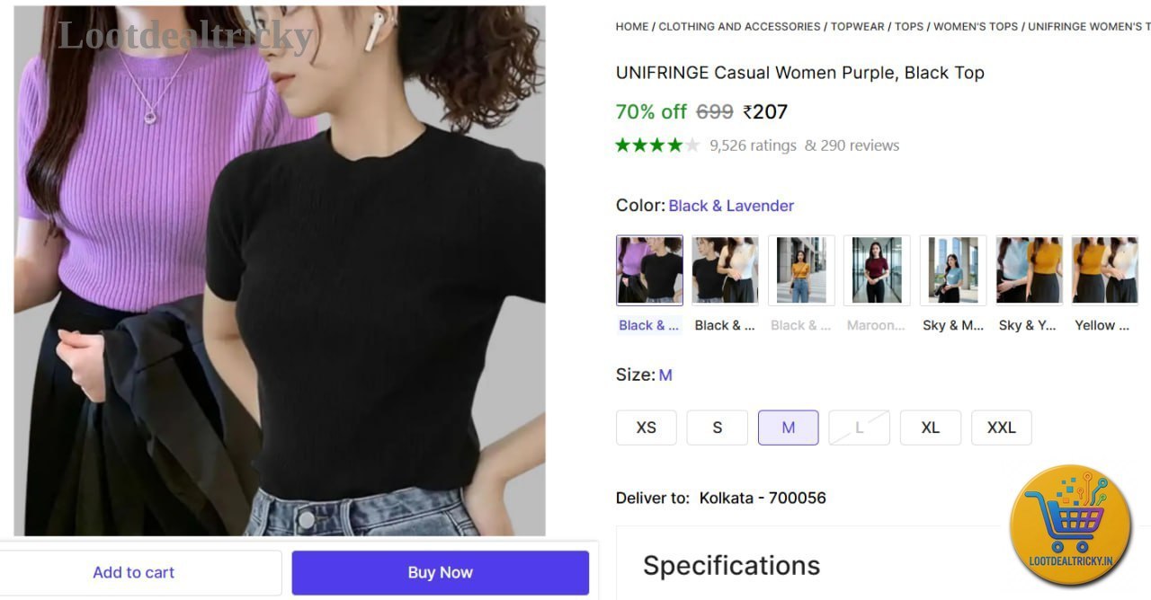 Women S Purple – Just ₹207 | Huge Savings Offer