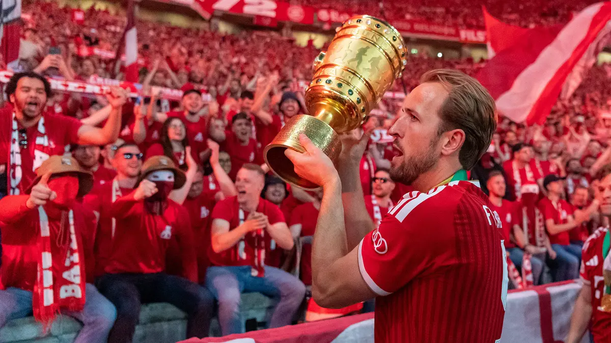 Harry Kane Shines in DFB Cup Final, Capping Off Stellar Season