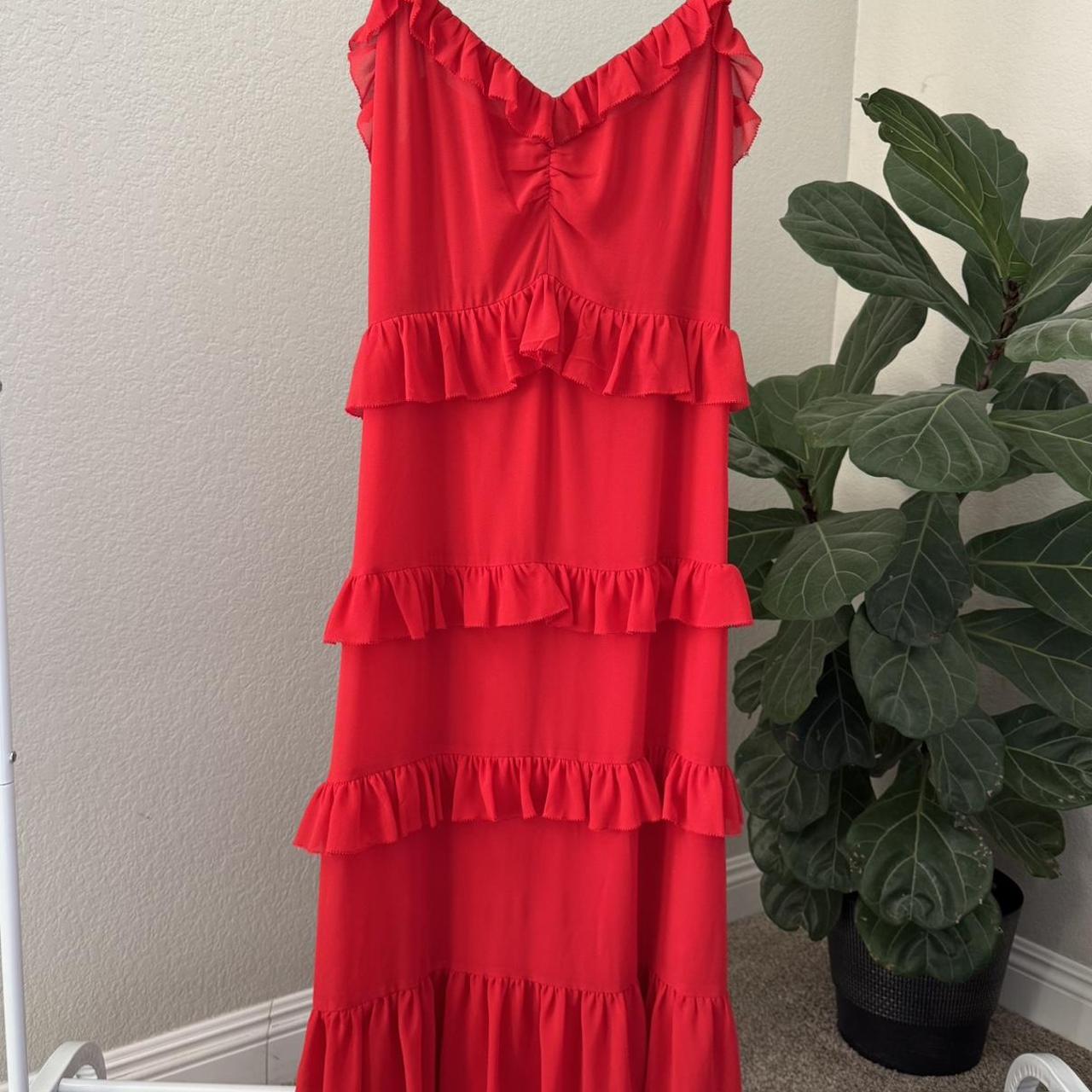 Michael Kors Women's Red Dress