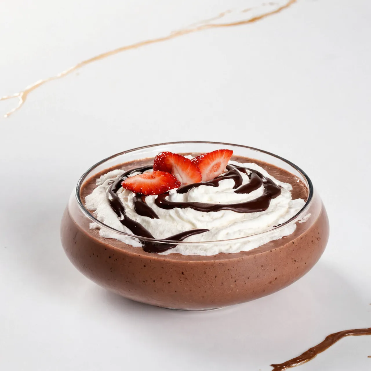 Chocolate Covered Strawberry Protein Shake
