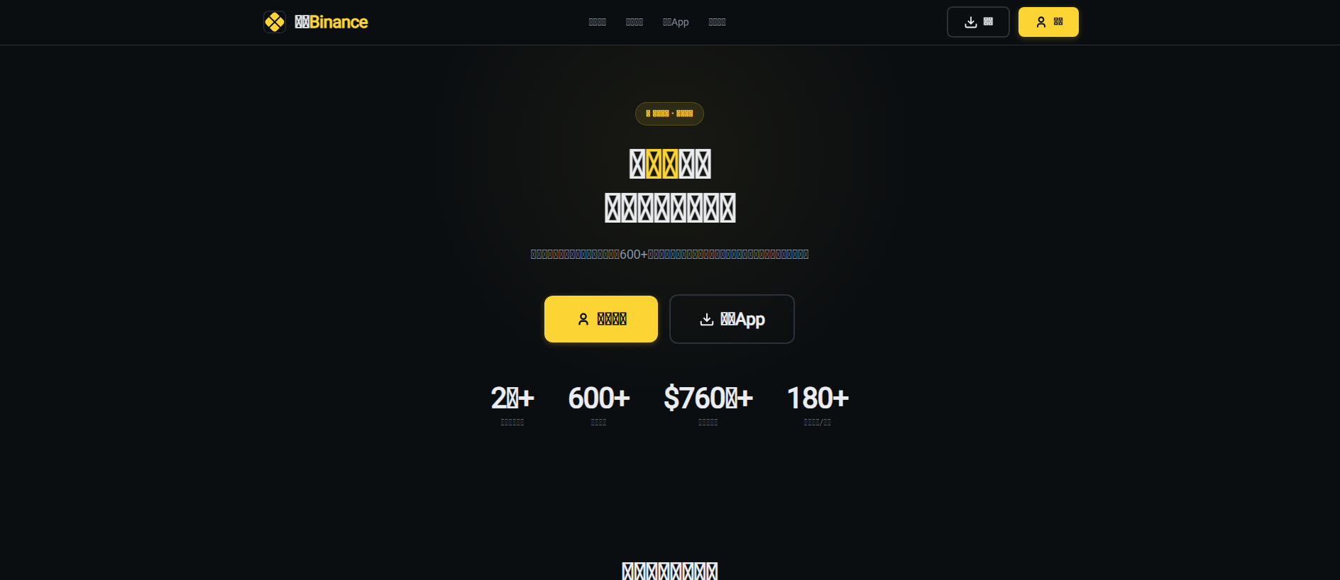 Screenshot of ski-binance.com.cn