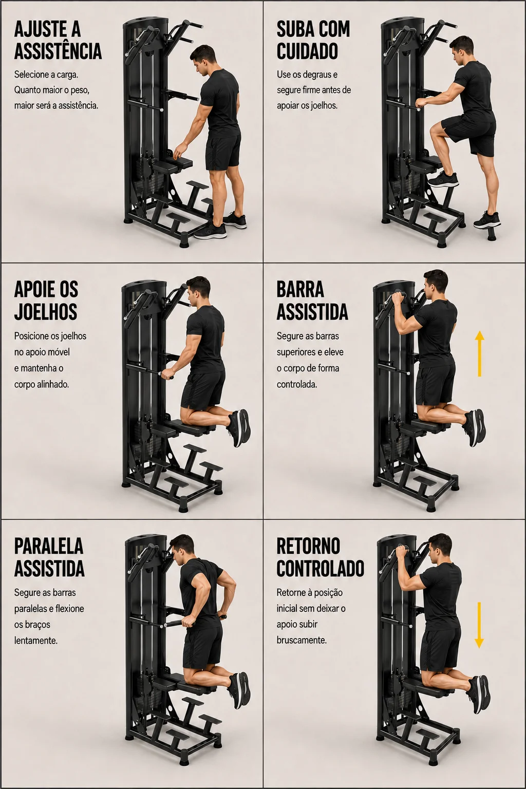 Instruções de uso - Gráviton (a partir de 80 KG)