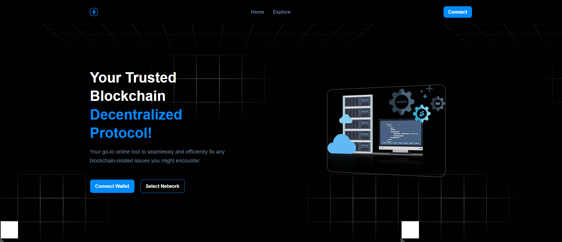 Forensic screenshot of coredex.space showing the phishing page layout