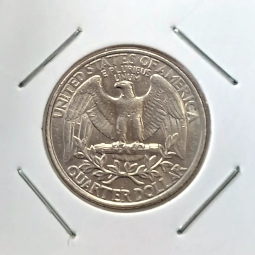 Lote com 2 Moedas Quarter Dollar 1994 e 1996 Letra P - Foto 5