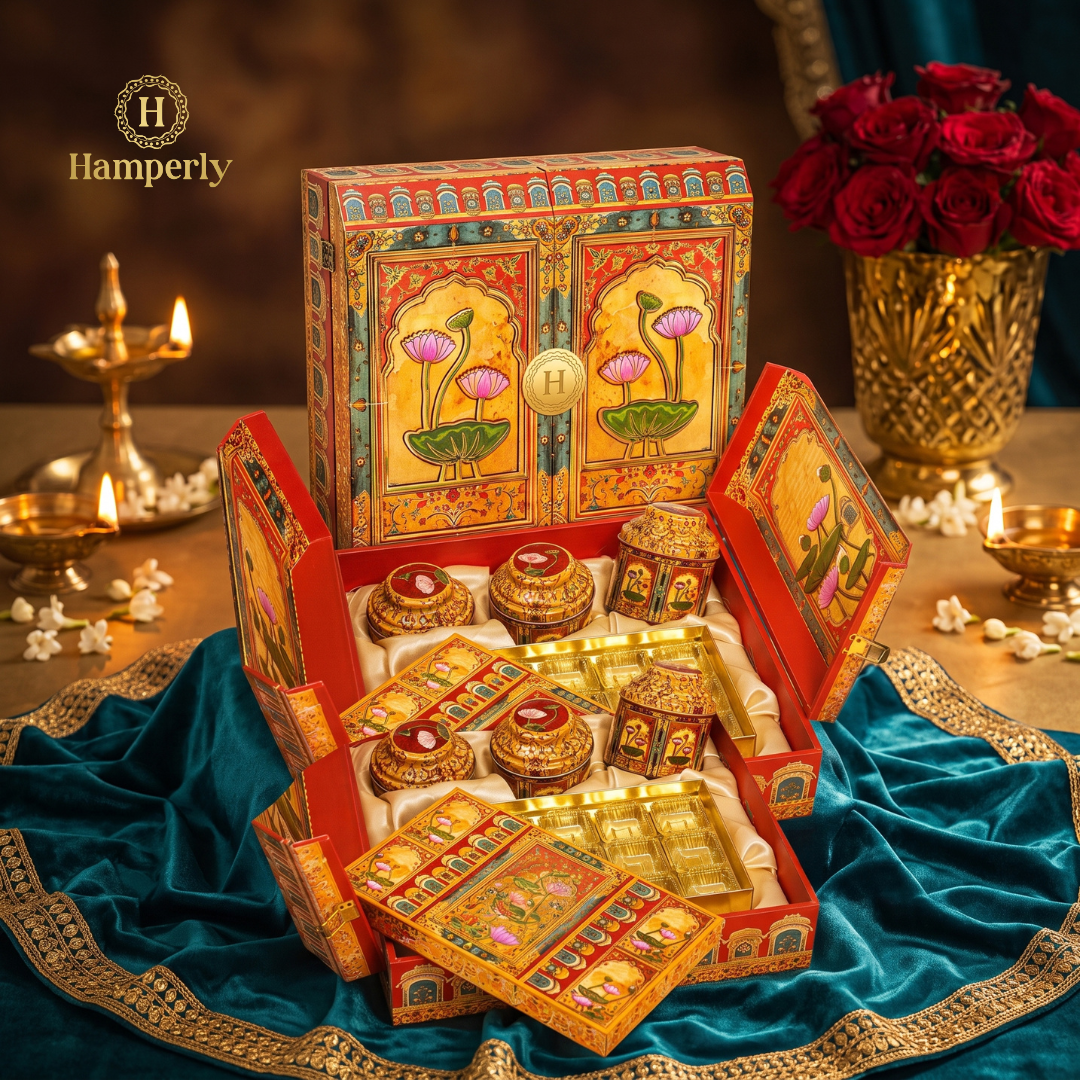 Premium Executive Corporate Hamper, premium Deepavali corporate hamper Singapore
