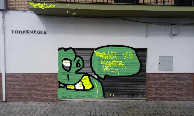 Graffiti artwork by rekot