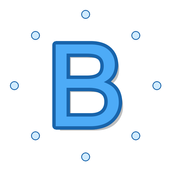 字母B源图