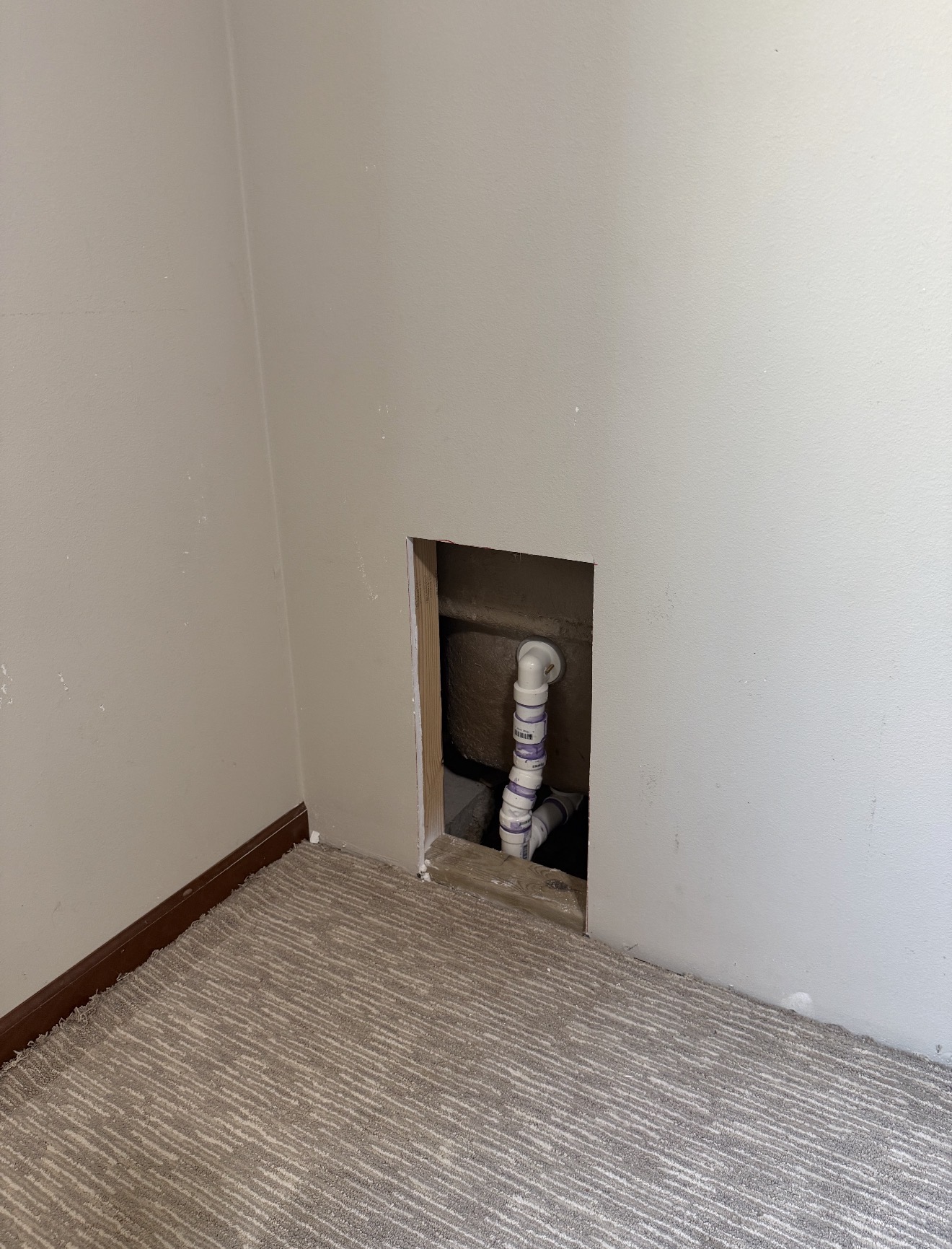 Before - Drywall Repair Job 4, Wall 2