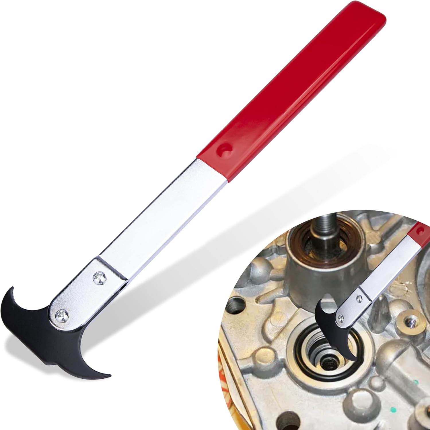 12-Inch Dual Hook Oil & Grease Seal Puller Tool