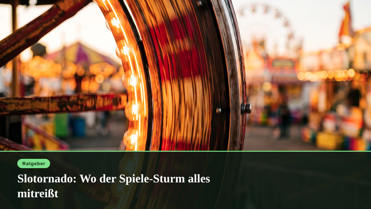 Slotornado: Wo der Spiele-Sturm alles mitreißt