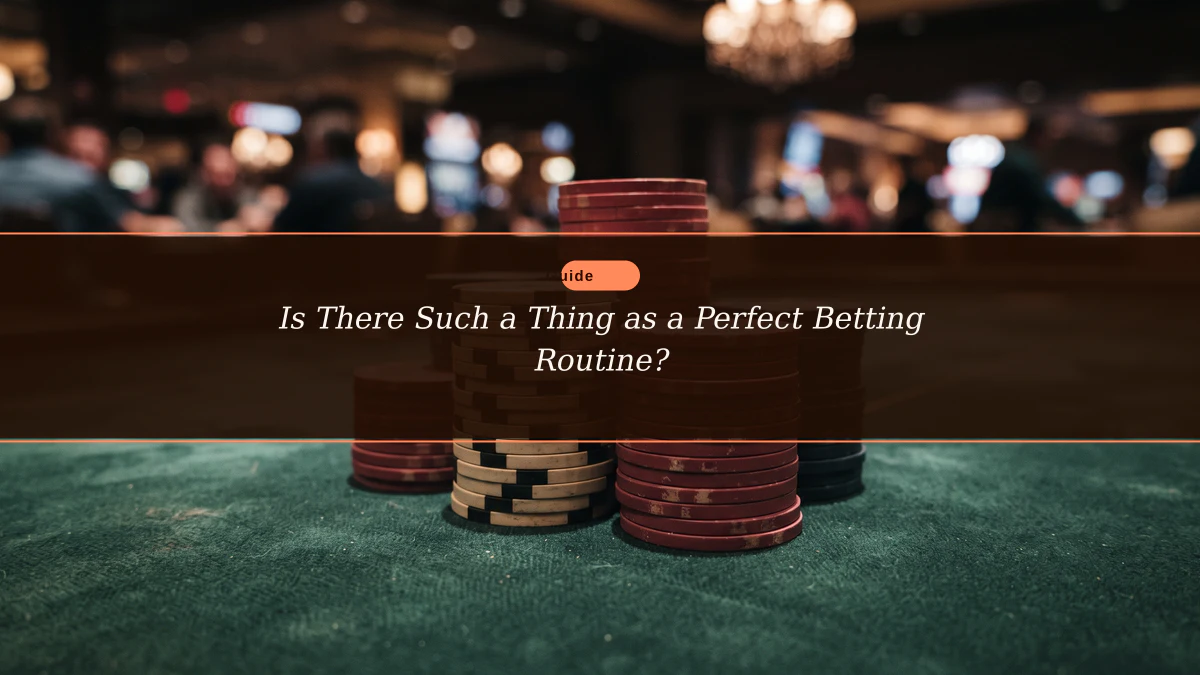 Is There Such a Thing as a Perfect Betting Routine?
