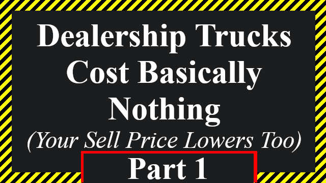 Buy Cheap Dealership Trucks — (Resell Money Mod Part 1)