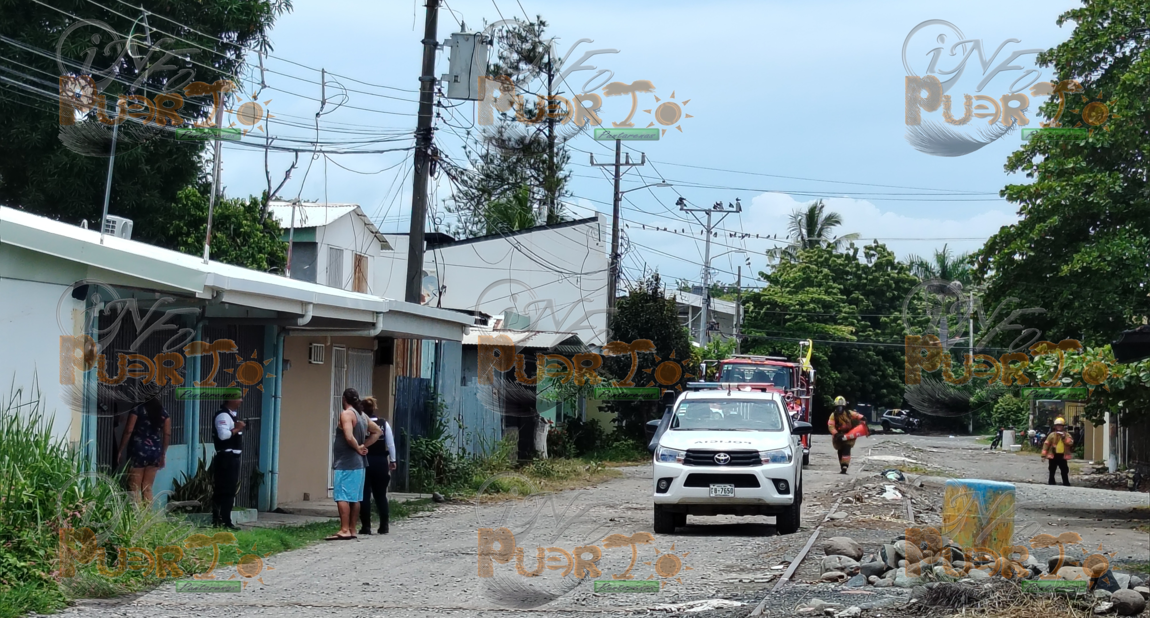 BOMBEROS ATIENDEN EMERGENCIA POR ESCAPE DE SULFURO EN EL COCAL
