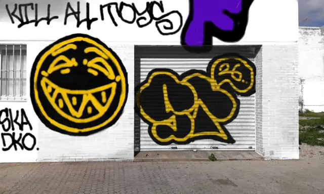 Graffiti artwork by STOICSKA