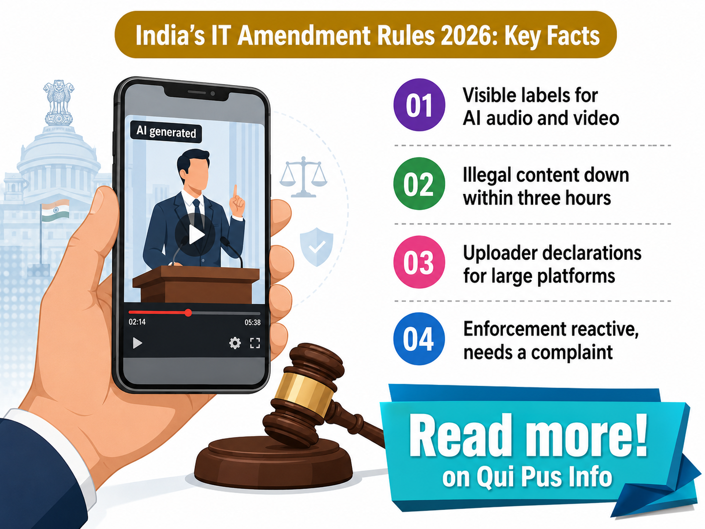 India's AI Labelling Rules Six Months On: Courts Still Needed