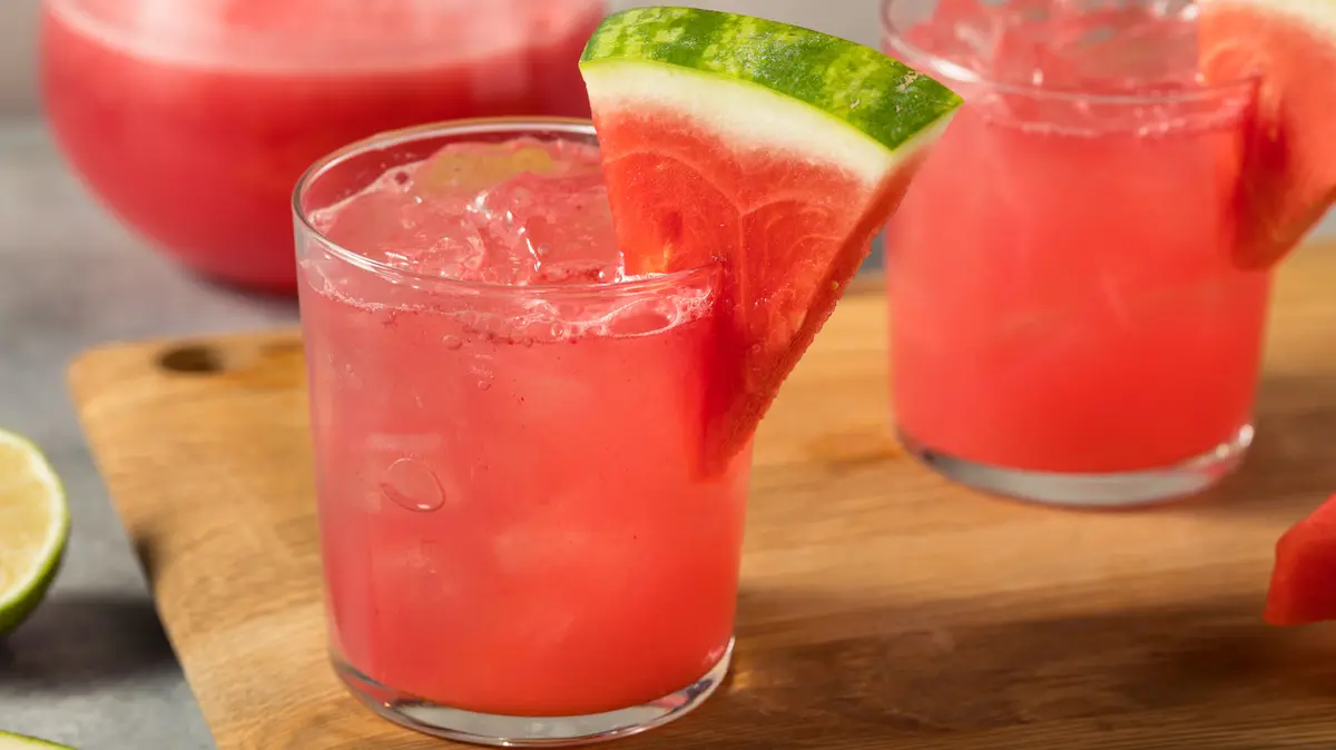 Refreshing Watermelon Cocktail Made with Just 2 Ingredients