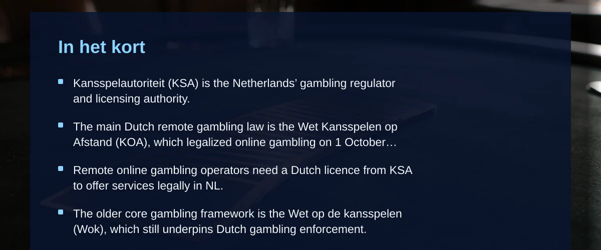 Online live casino Nederland: wat spelers moeten weten — In het kort