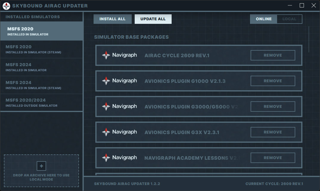 Skybound AIRAC Installer