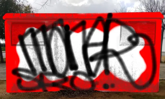 Graffiti artwork by Maner