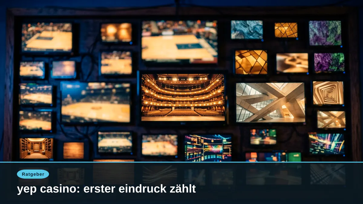 yep casino: erster eindruck zählt