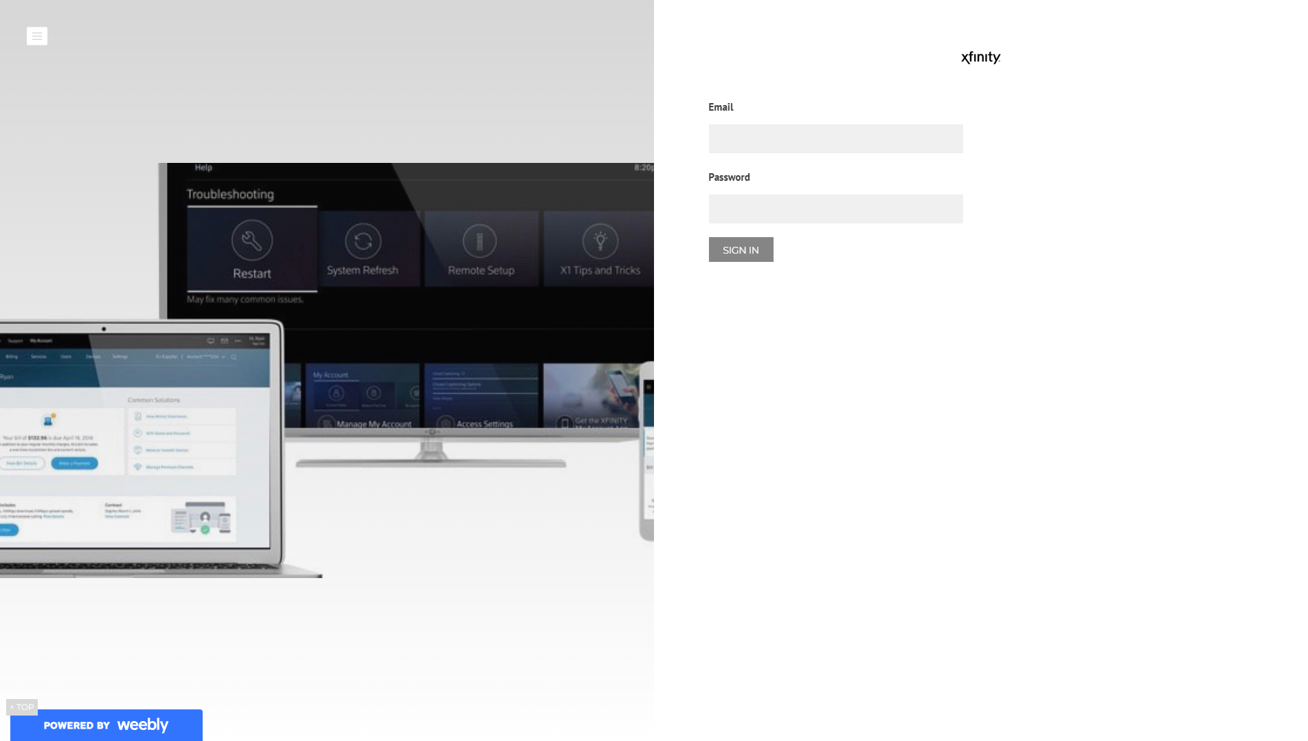 Stored capture of x-comcast.weebly.com