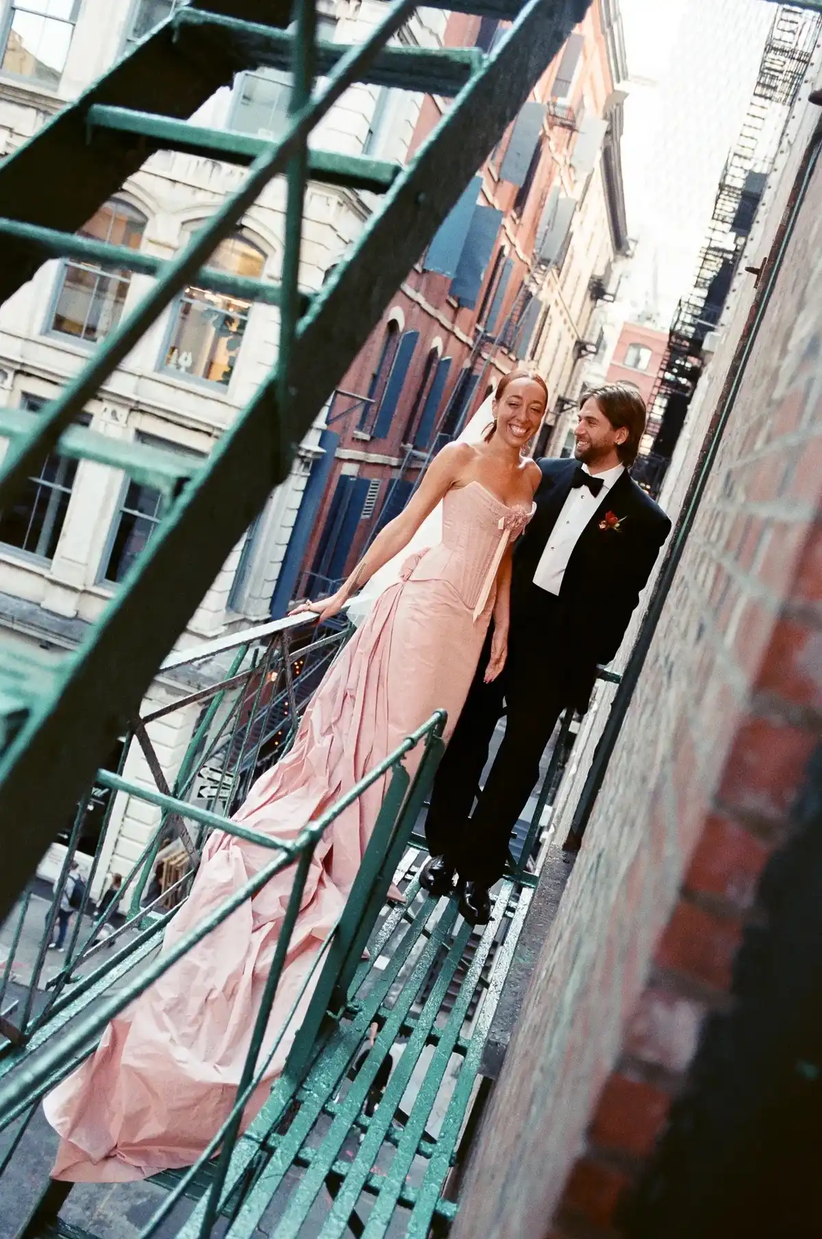 Pastel Wedding Dresses Take Center Stage