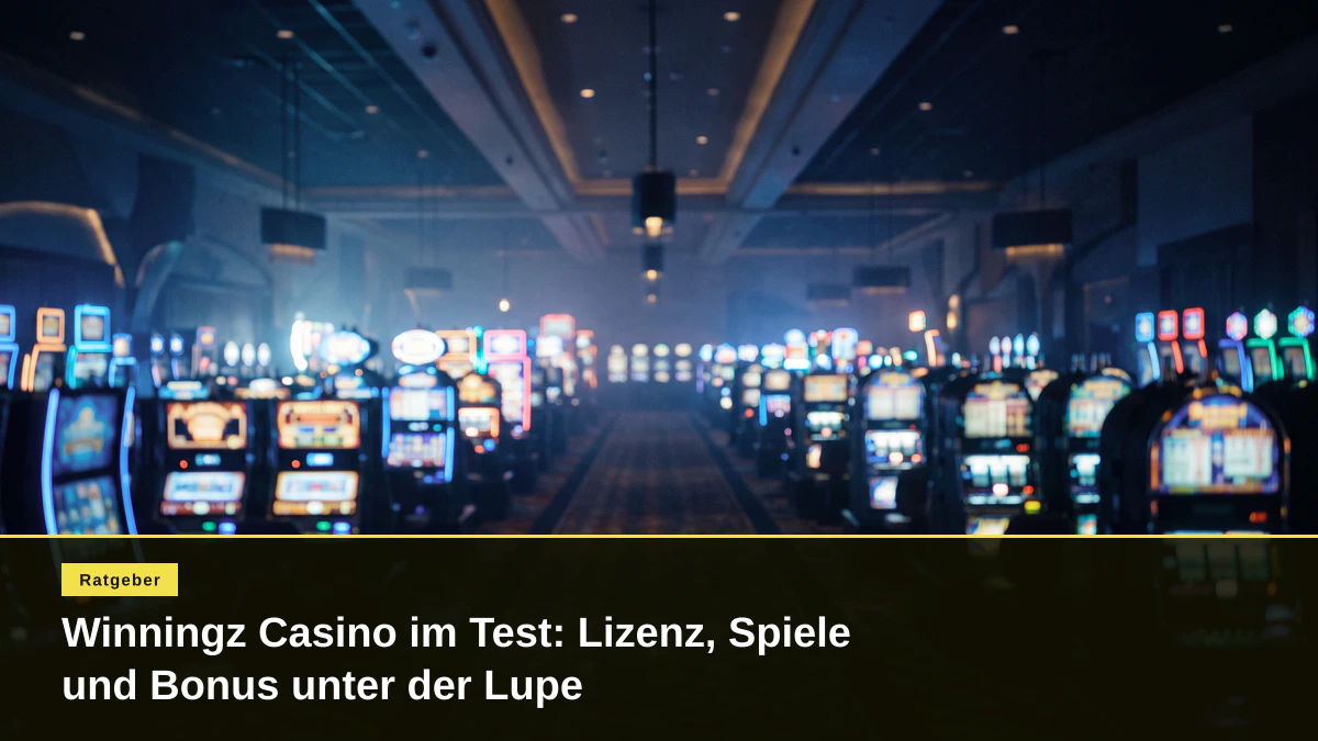Winningz Casino im Test: Lizenz, Spiele und Bonus unter der Lupe