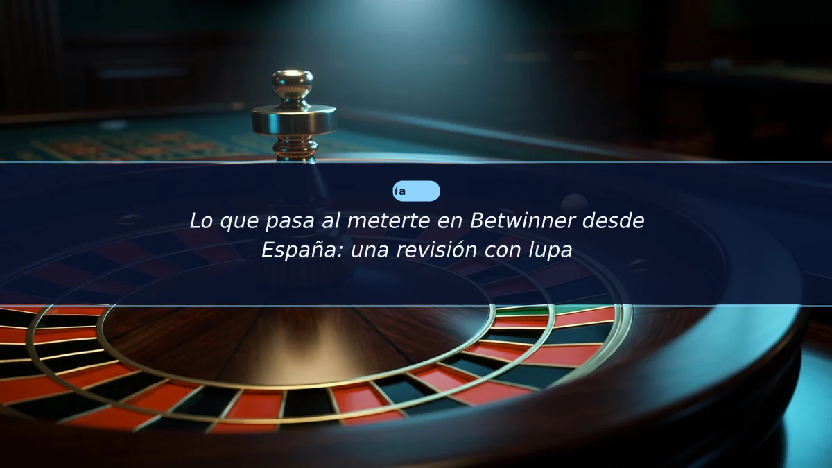 Lo que pasa al meterte en Betwinner desde España: una revisión con lupa