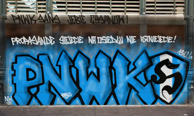 Graffiti artwork by vandald