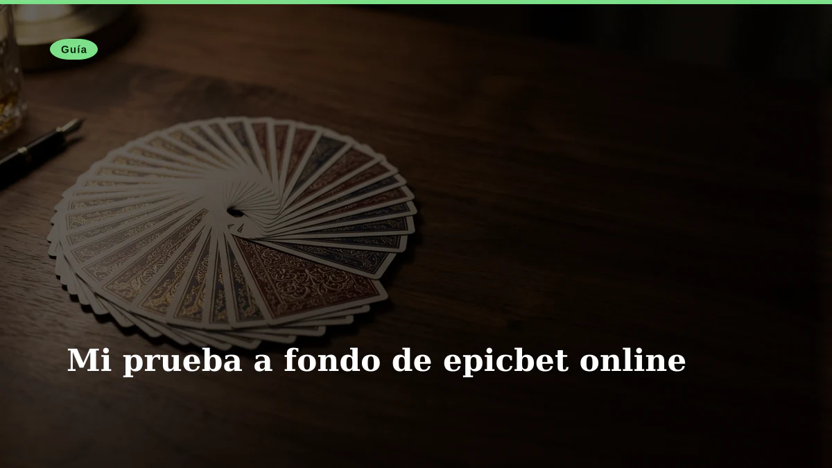 Mi prueba a fondo de epicbet online