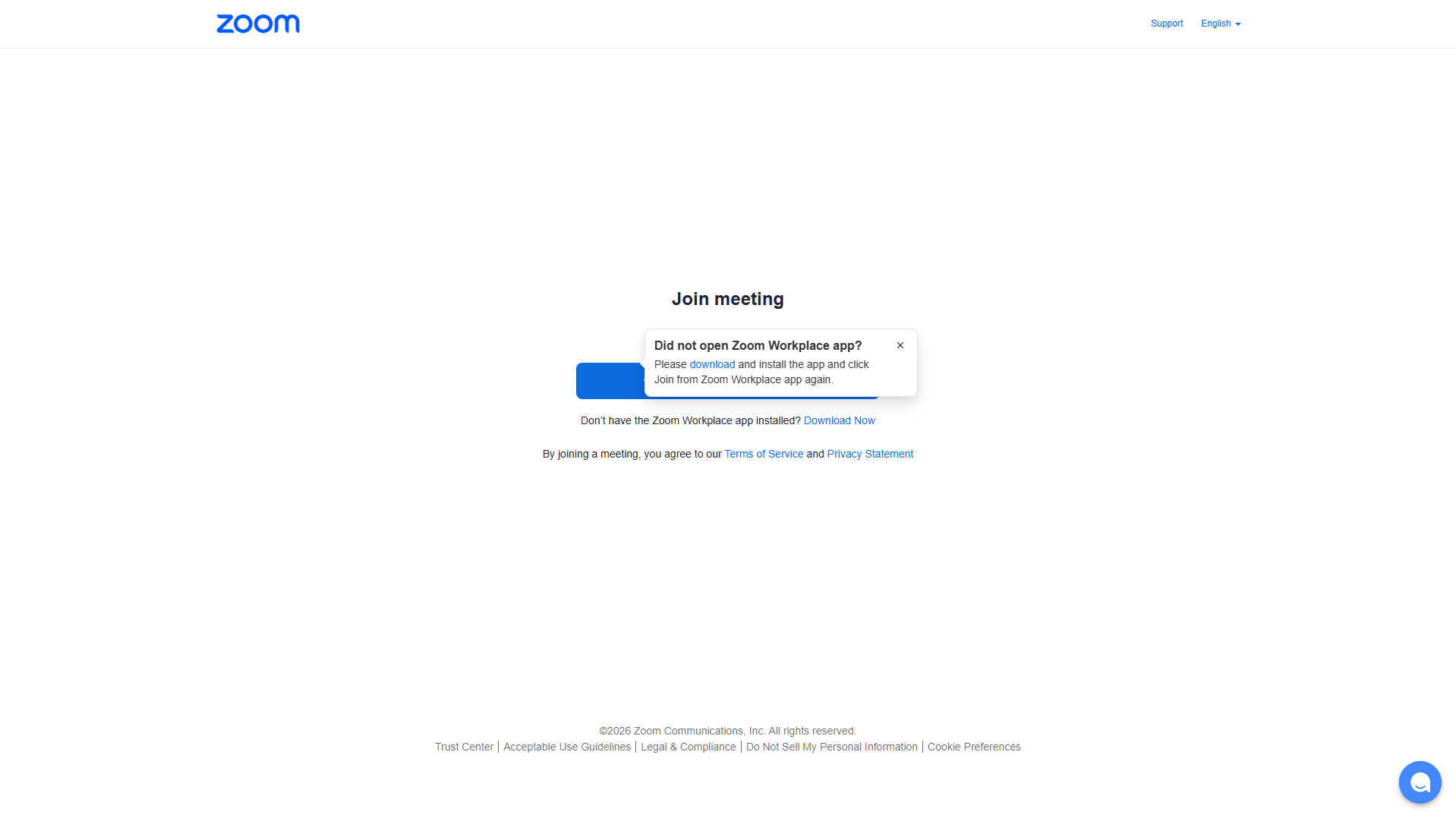 Forensic screenshot of us05webzoomus89907196942pwdi3mzljvr0gox8cmlj6mimdiacapk5b.com showing the phishing page layout