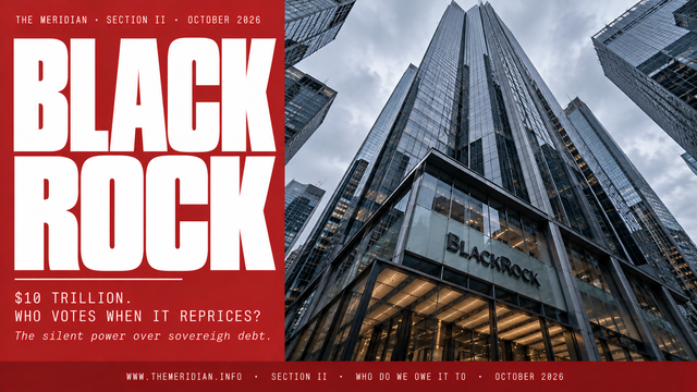 BlackRock Sovereign Debt Government Bond Market October 2026 The Meridian Intelligence Desk