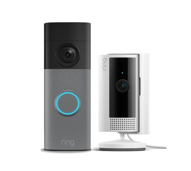 Pack Ring Battery Video Doorbell (nueva generación) + Indoor Camera (2.ª generación) por 54,99€ ¡¡42% de descuento!!